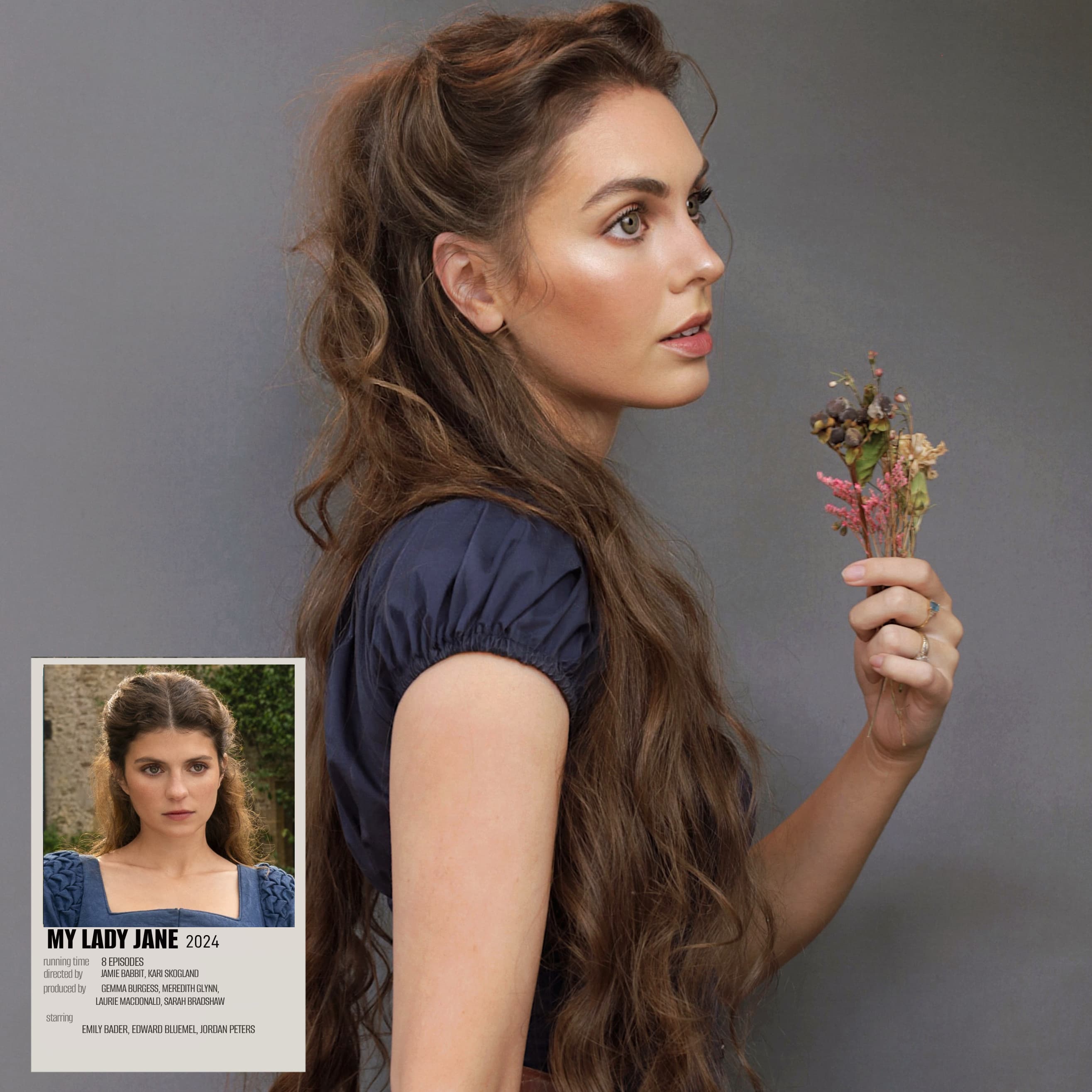 No Makeup Makeup Period Drama and Historical Hairstyles - Jackie Wyers